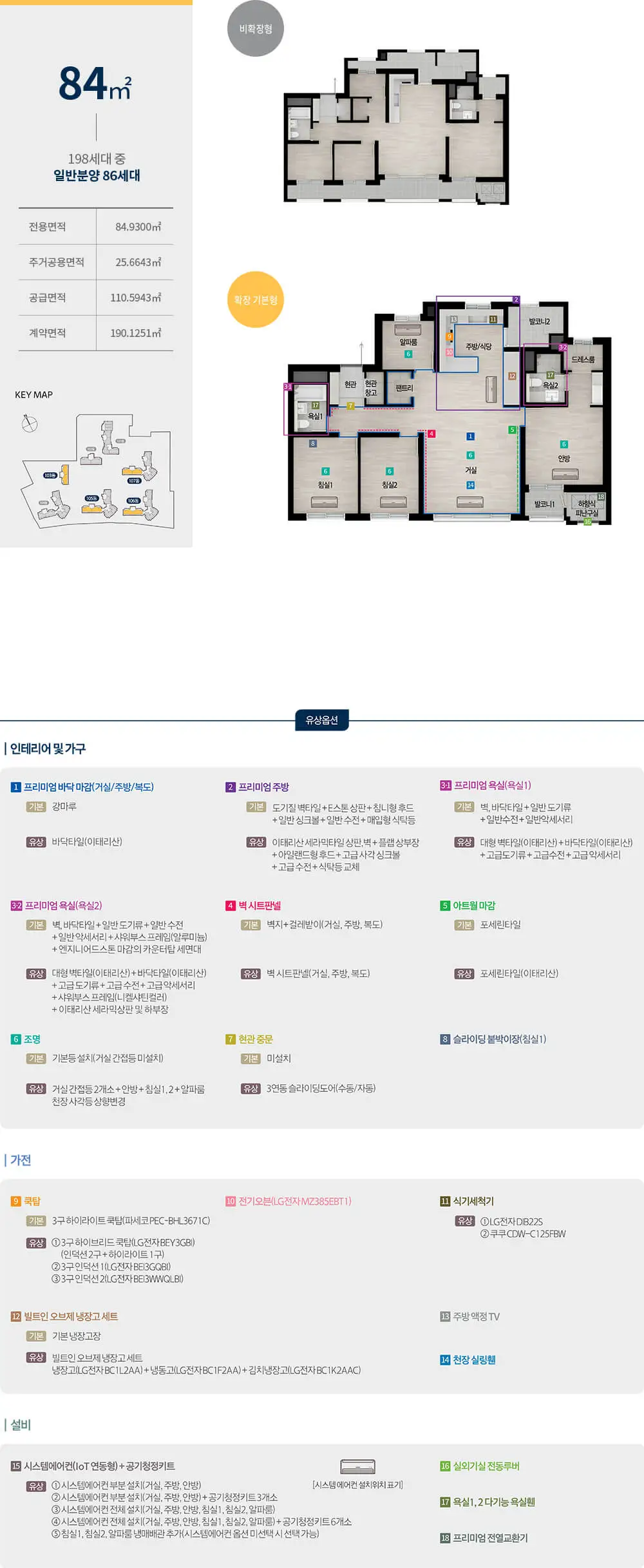 도마 포레나 해모로 84타입